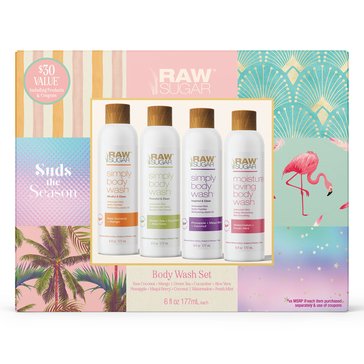Raw Sugar Suds The Season Body Wash Gift Set