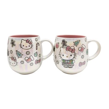 Blue Sky Hello Kitty Holiday Icon Luster Mug Gift Set