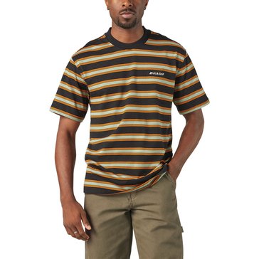 Dickies Men's York Stripe Pocket Short Sleeve Knit Top