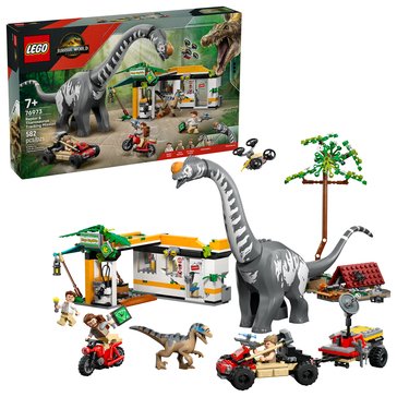 LEGO Jurassic World Raptor & Titanosaurus Tracking Mission Building Set (76973)