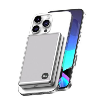 PhoneSuit Elite Mag Slim Pro 10K Magsafe Wireless Battery Pack Portable Pocket Charger