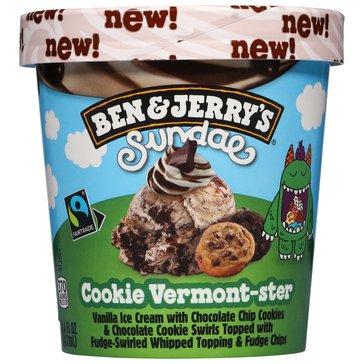 Ben & Jerry's Cookie Vermont Ster Ice Cream, 14.44oz