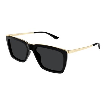 Saint Laurent Men's XL Metal Top Bar Sunglasses