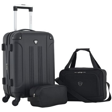 Travelers Club Hardside 3-Piece Expandable Spinner