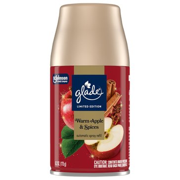 Glade Auto Spray, Warm Apple And Spices