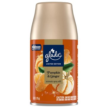 Glade Auto Spray, Pumpkin And Ginger