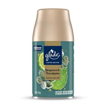 Glade Auto Spray Refill, Bergamot And Eucalyptus