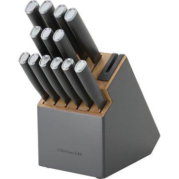 KitchenAid Classic 14-Piece Two Tone Cutlery Block Set