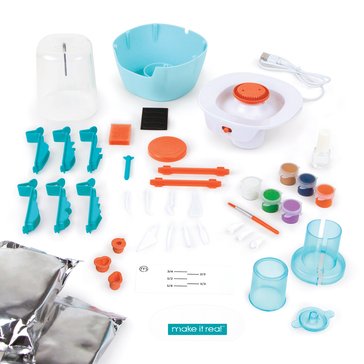 Make It Real Mini Pottery Studio Deluxe Set
