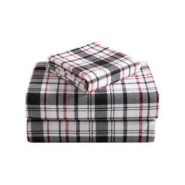 Sanders Edmund Plaid Flannel Sheet Set