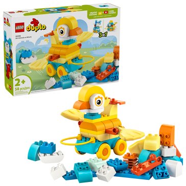 LEGO DUPLO 3in1 Animals on Wheels Building Set (10448)
