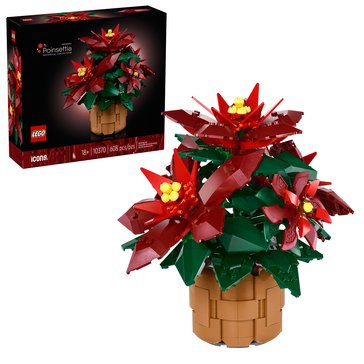 LEGO Botanicals Poinsettia Building Set (10370)