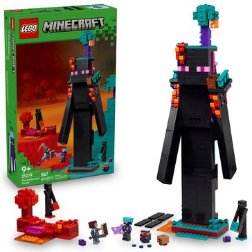 LEGO Minecraft The Enderman Tower Building Set (21279)