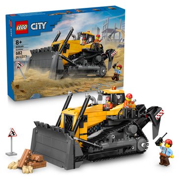 LEGO City Yellow Bulldozer Building Set (60466)