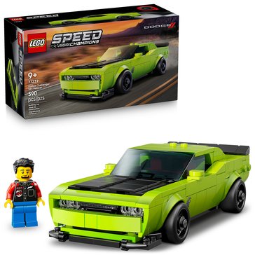 LEGO Speed Champions Dodge Challenger SRT Hellcat Sports Car Building Set (77237)