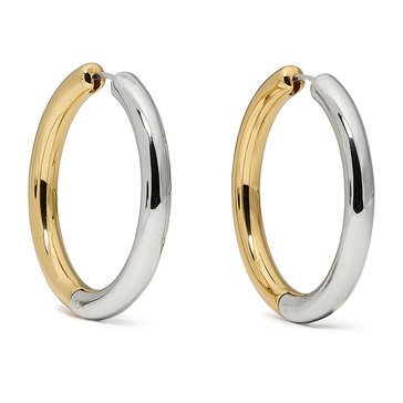 Kate Spade New York Interlock Hoop Earrings