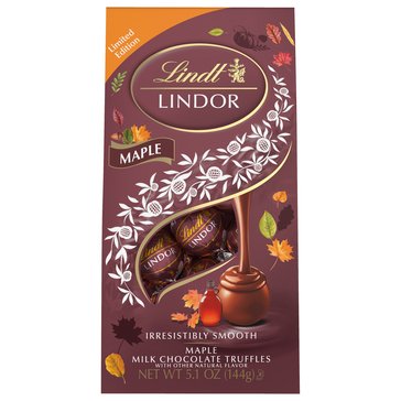 Lindt Lindor Harvest Maple Chocolates, 5.1oz