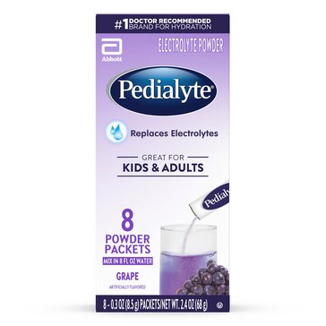 Pedialyte Grape Powder Packs