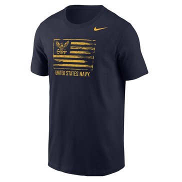 Nike Men's US Navy Eagle Flag Core Cotton Tee