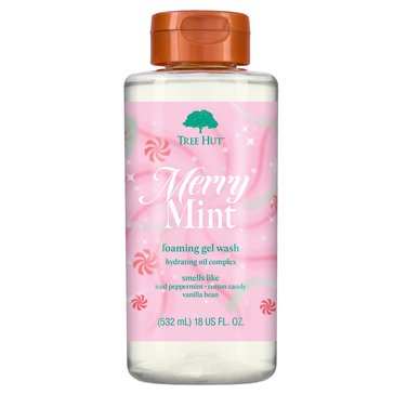 Tree Hut Merry Mint Foarming Gel Wash