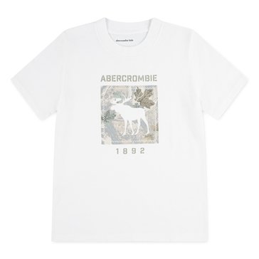 Abercrombie & Fitch Big Boys' Camo Moose Fill Tee