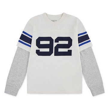 Abercrombie & Fitch Big Boys' Football Hangdown Tee
