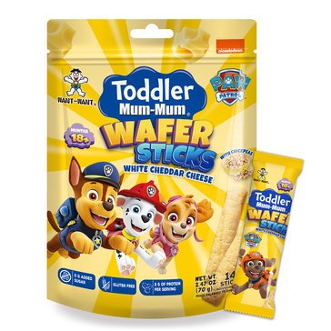 Mum-Mum Toddler Paw Patrol White Cheddar Cheese Wafer Sticks