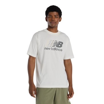 New Balance Men's Center Multi Color Logo Tee