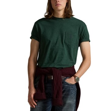 Polo Ralph Lauren Men's Solid Classic Fit Pocket Tee