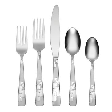 Oneida Quadratic 20-Piece Flatware Set