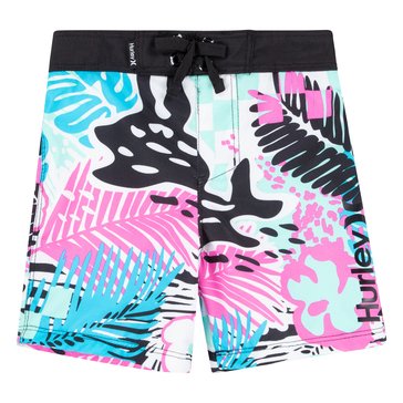 Hurley Toddler Boys' Palm Check Boardshorts
