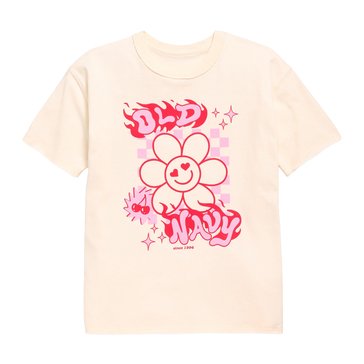 Old Navy Big Girls' Oversized Graphic Tee