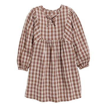 Old Navy Big Girls' Plaid Craft Boho Dress