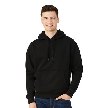 Eight Bells Men's Sueded Hooded Fleece Pullover