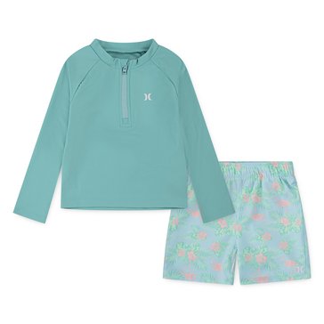 Hurley Baby Boys' Rashguard  Set