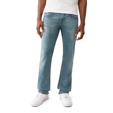 True Religion Men's Ricky Straight Needle Flap Half