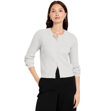 Old Navy Women's So Soft Cable Crop Cardigan