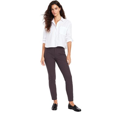 Old Navy Women's High Rise Plaid Pixie Ankle Pant