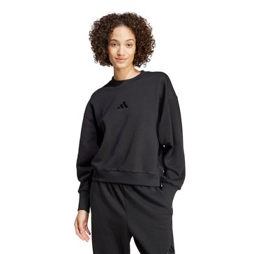 Adidas Women's All Season Fleece Loose Sweatshirt