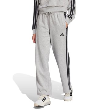 Adidas Women's Essential 3S French Terry Open Hem Pants