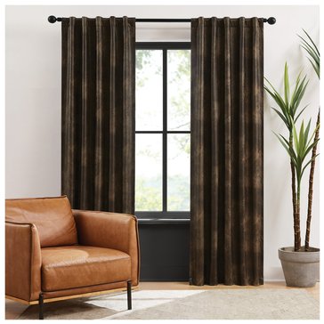 Frye Austin 38x84 Faux Leather Window Panels, 2-Pack