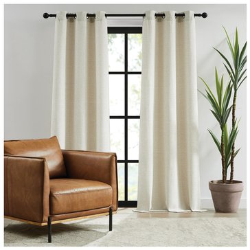 Frye Austin 38x96 Pebble Boucle Window Panels, 2-Pack