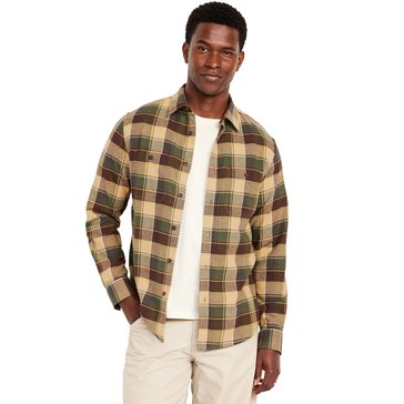Old Navy Men's Wild Country Plaid Flannel