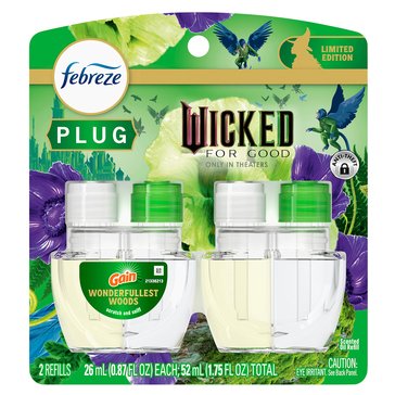Febreze Plug Double Oil Refill, Wonderfullest Woods