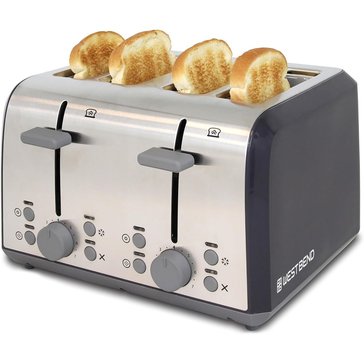 Westbend Stainless Steel 4-Slice Toaster