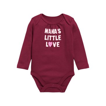 Old Navy Baby Girls' Long Sleeve Picot Bodysuit