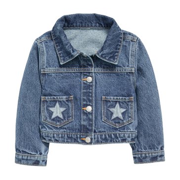 Old Navy Toddler Girls' Star Denim Jacket