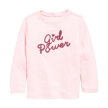 Old Navy Toddler Girls' Long Sleeve Core Graphic Tee
