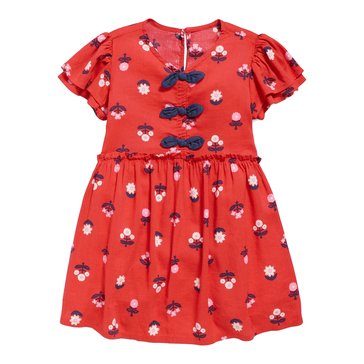 Old Navy Toddler Girls' Short Sleeve 3 Bow Dress