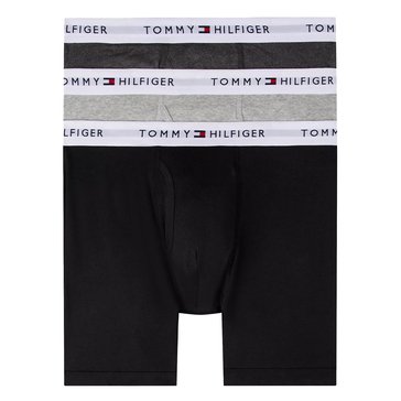 Tommy Hilfiger Men's Cotton Classics Boxer Brief Box Set, 3- pack